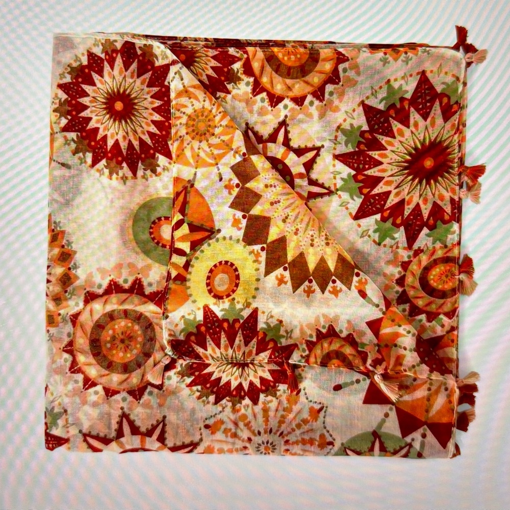 Colorful Kaleidoscope Scarf